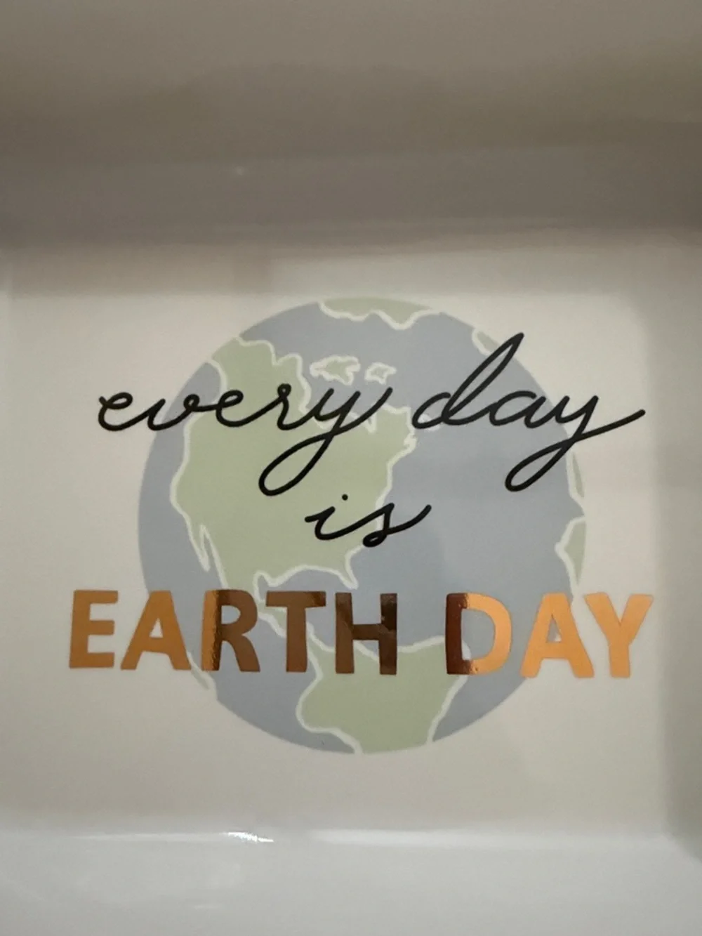 Pottery Barn Earth Day Trinket Tray Catchall